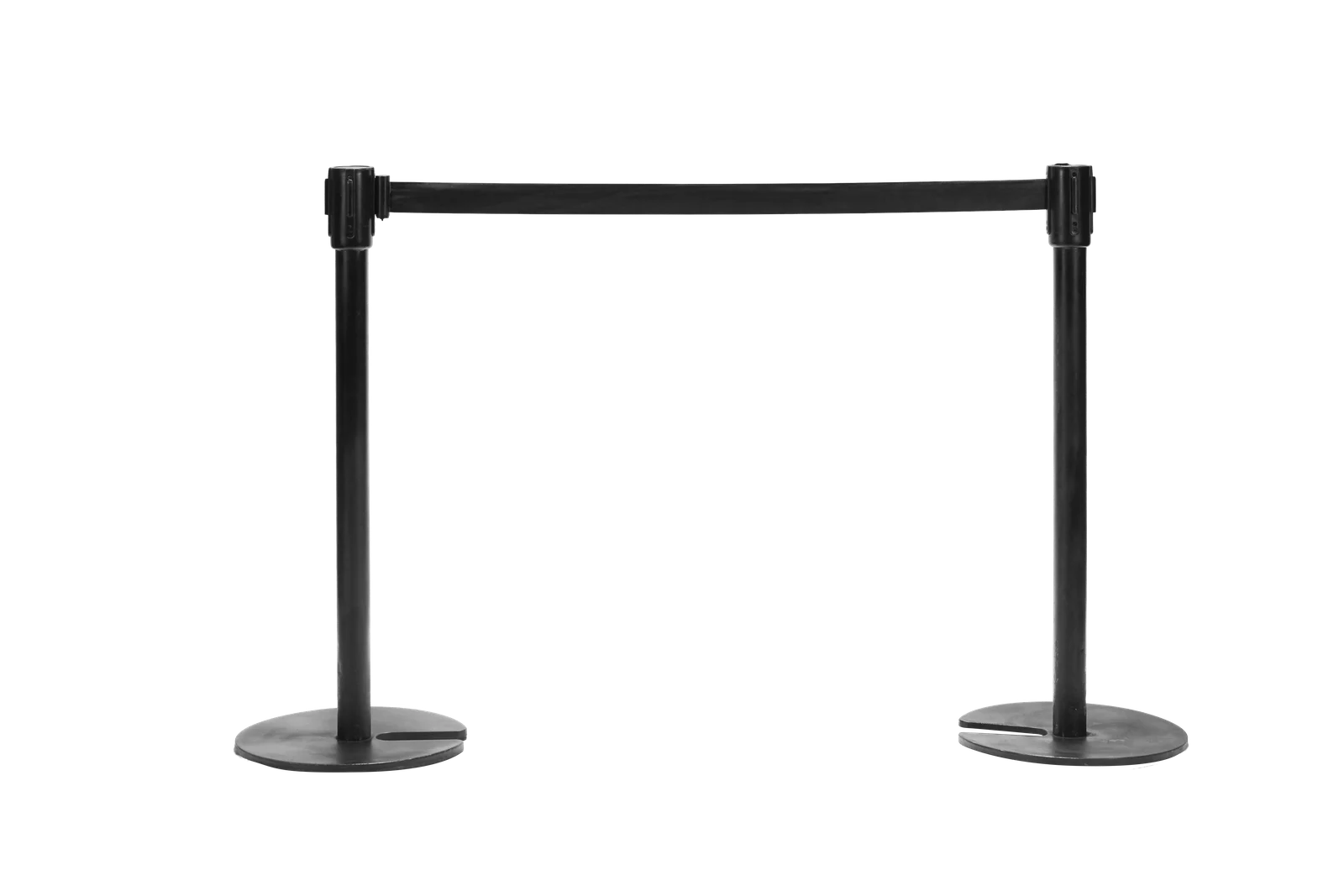 Black Queue Pole (Retractable Belt)