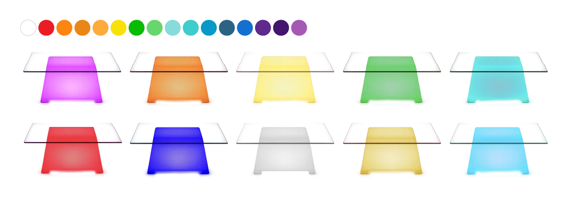 Lighted Coffee Table