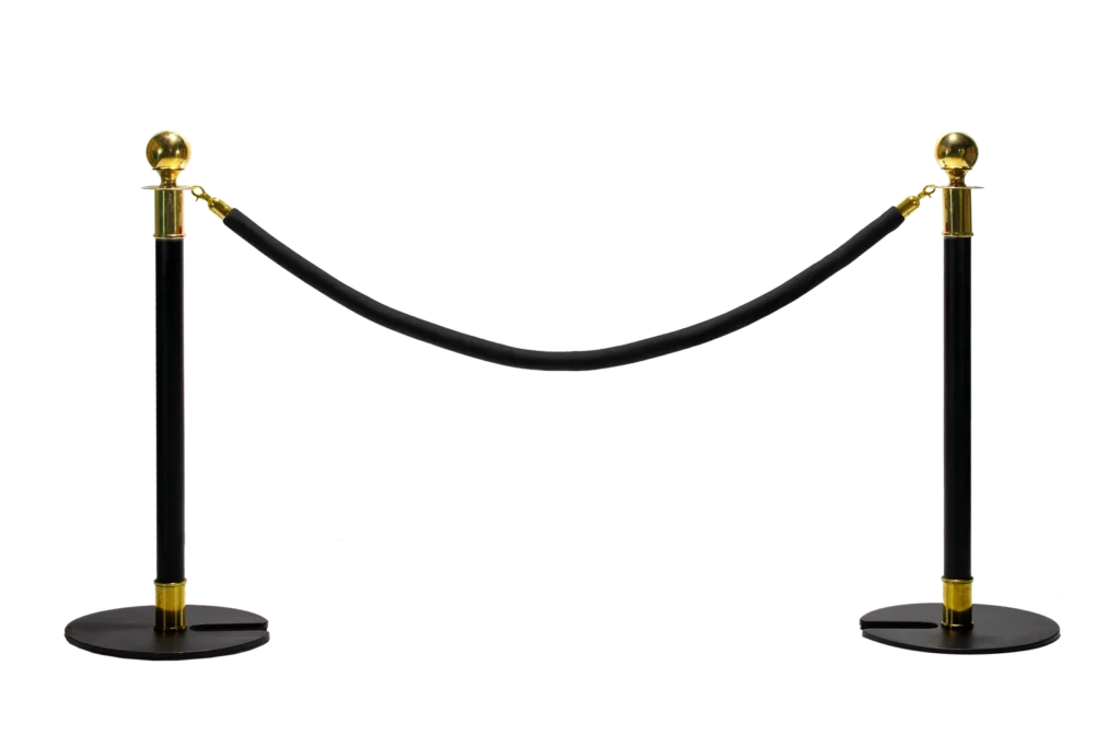 Queue Pole (Velvet Belt)