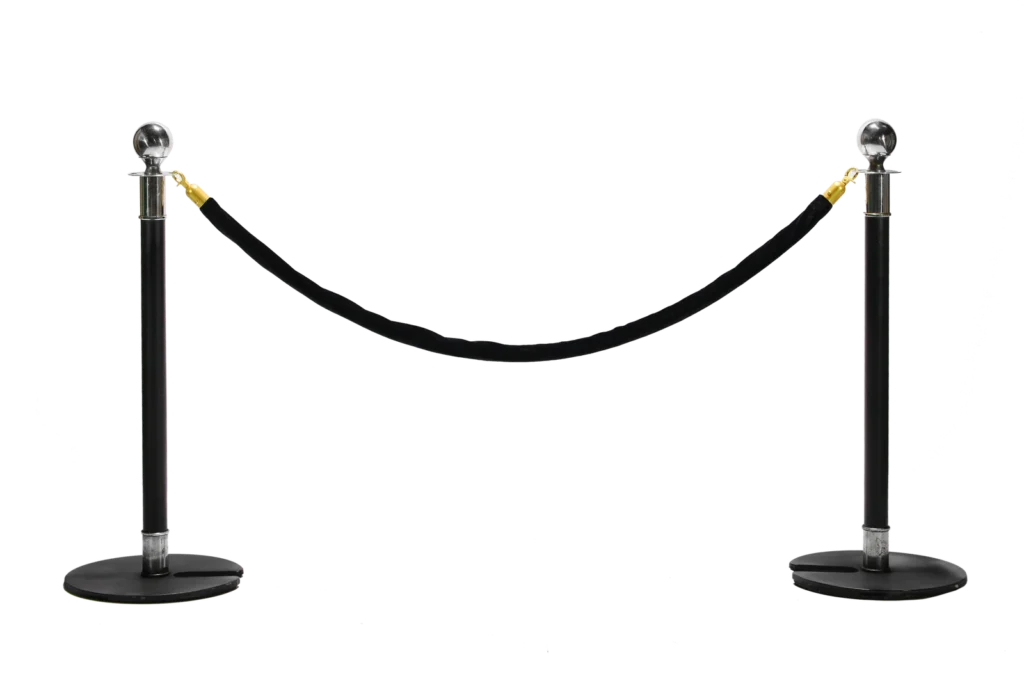 Queue Pole (Velvet Belt)