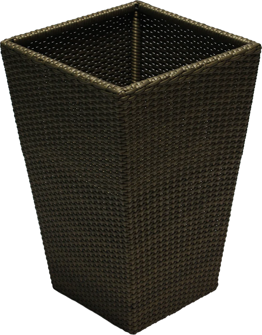 Rattan Kron Planter (Vertical)